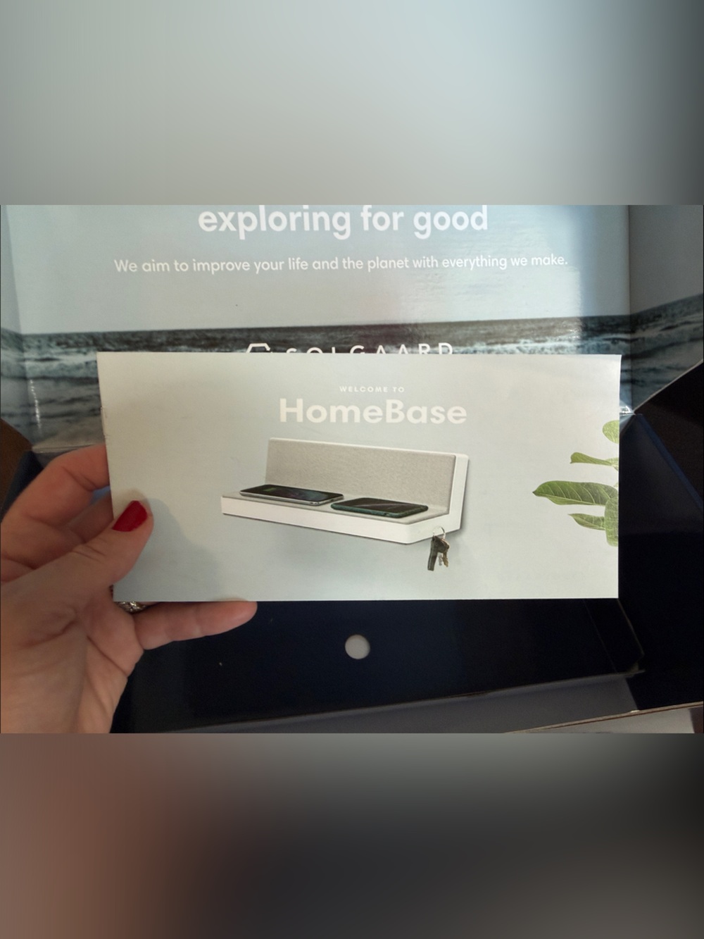 Solgaard HomeBase Wireless Charging Shelf- NEW IN BOX - Picture 6 of 8